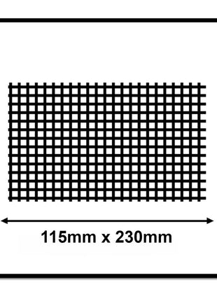 Mirka ABRANET Schleifstreifen Grip 115x230mm P80 50 Stk. ( 5411205080 ) - Toolbrothers