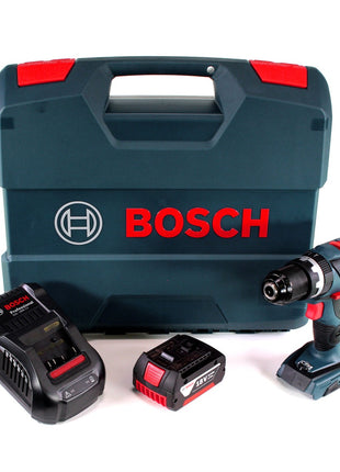 Bosch GSB 18V-60 C Akku Schlagbohrschrauber Brushless 18V 60Nm + 1x Akku 3,0Ah + Ladegerät + L-Case - Toolbrothers