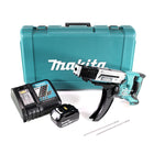 Makita DFR 750 RT1E Akku Magazinschrauber 18 V 45-75mm + 1x Akku 5,0Ah + Ladegerät + Koffer - Toolbrothers