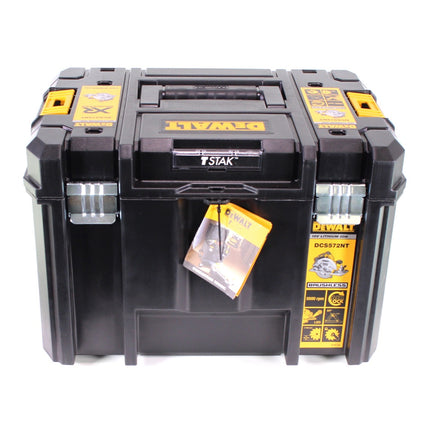 DeWalt DCS 572 D2 Akku Handkreissäge 18V 184 x 16 mm + 2x Akku 2,0Ah + Ladegerät + T-STAK - Toolbrothers