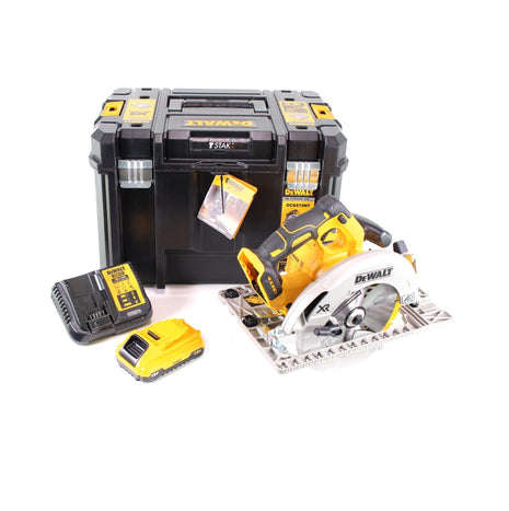 DeWalt DCS 572 L1 Akku Handkreissäge 18V 184 x 16 mm + 1x Akku 3,0Ah + Ladegerät + T-STAK - Toolbrothers