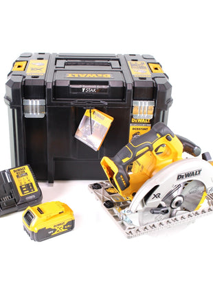 DeWalt DCS 572 P1 Akku Handkreissäge 18V 184 x 16 mm + 1x Akku 5,0 Ah + Ladegerät + T-STAK - Toolbrothers