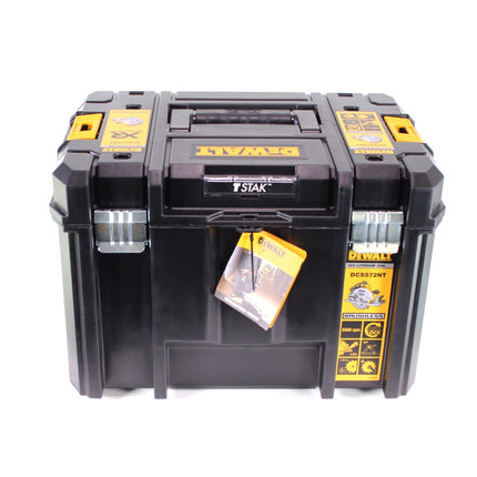 DeWalt DCS 572 P2 Akku Handkreissäge 18V 184 x 16 mm + 2x Akku 5,0 Ah + Ladegerät + T-STAK - Toolbrothers
