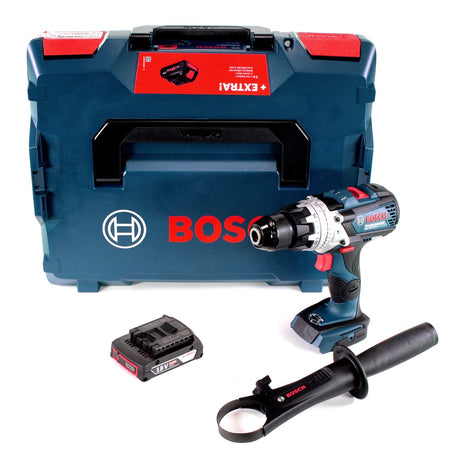 Bosch GSB 18V-110 C Akku Schlagbohrschrauber Professional 18V 110Nm + 1x Akku 2,0 Ah + L-Boxx - ohne Ladegerät - Toolbrothers