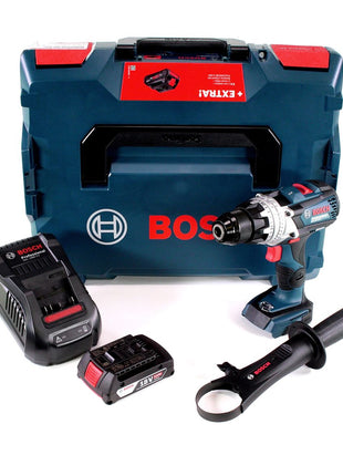 Bosch GSR 18V-110 C Akku Bohrschrauber 18V 110Nm Brushless + 1x Akku 2,0Ah + Ladegerät + L-Boxx - Toolbrothers