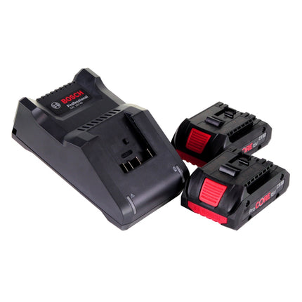 Bosch GSB 18V-110 C trapano a percussione a batteria Professional 18V 110Nm + 2x batteria ricaricabile ProCore 4,0 Ah + caricabatterie + L-Boxx ( 06019G030B )