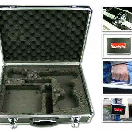 Makita BHP 453 18 V Akku Schlagbohrschrauber Set + 101 tlg Set + 1x DT AKKU + DT LADER + ALU KOFFER - Toolbrothers