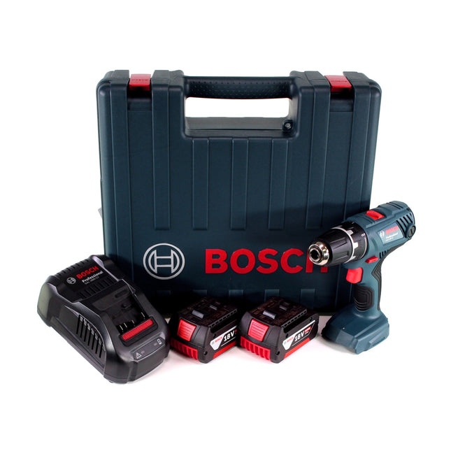 Bosch GSR 18 V-21 Professional Taladro atornillador a batería 18V en maletín Bosch - Sin batería, sin cargador incluidos