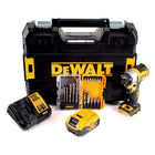 DeWalt DCF 887 P1T Akku Schlagschrauber 18 V 205 Nm Brushless + 1x Akku 5,0 Ah + Ladegerät + 19 tlg. Bit Bohrer Set + TSTAK