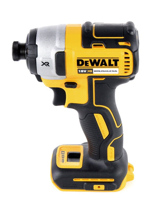 Llave de impacto inalámbrica DeWalt DCF 887 P2 18V 205Nm sin escobillas + 19 piezas. Set broca taladro + 2x batería 5.0Ah + cargador + TSTAK