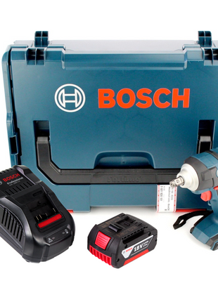 Bosch GDS 18 V-EC 250 Akku Drehschlagschrauber 18V 250Nm Brushless + 1x Akku 3,0Ah + Ladegerät + L-Boxx