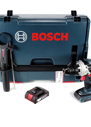 Bosch GSB 18V-85 C akumulatorowa wiertarko-wkrętarka udarowa 18V 85Nm 1/2" bezszczotkowa + 1x akumulator 2.0Ah + L-Boxx - bez ładowarki