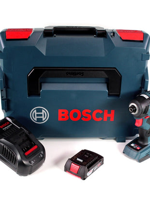 Bosch GDR 18V-160 Akku Drehschlagschrauber 18V 160Nm +1x Akku 2,0Ah + Ladegerät + L-Boxx