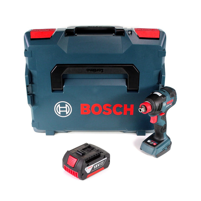 Bosch GDX 18 V-200 C Professional Avvitatore a massa battente a batteria in valigetta L-Boxx + Bosch GCY 30-4 Professional Modulo Bluetooth Connectivity ​​​​​​​- senza batteria, senza caricatore ( 0 601 9G4 200 )