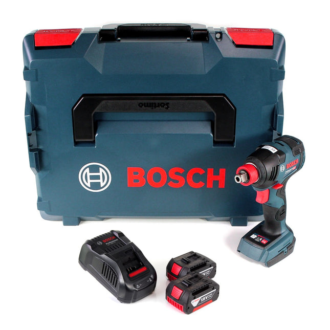Bosch GDX 18 V-200 C Professional Avvitatore a massa battente a batteria in valigetta L-Boxx + Bosch GCY 30-4 Professional Modulo Bluetooth Connectivity ​​​​​​​- senza batteria, senza caricatore ( 0 601 9G4 200 )