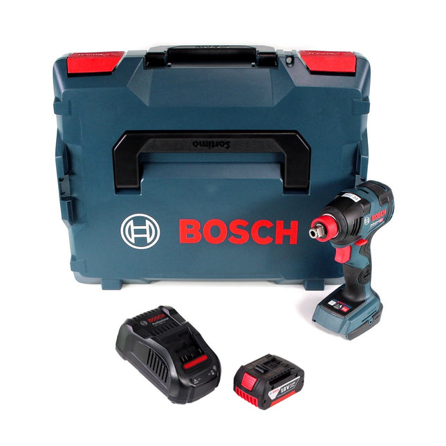 Bosch GDX 18 V-200 C Professional Avvitatore a massa battente a batteria in valigetta L-Boxx - senza batteria, senza caricatore