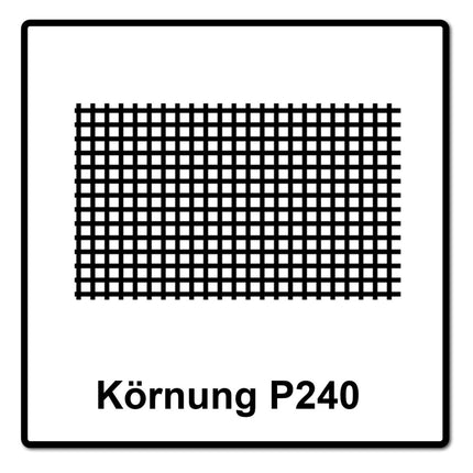 Mirka ABRANET Bandes abrasives Grip 93x180mm, P240 - 200 pcs. (4x 5412805025)