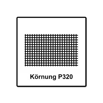 Mirka ABRANET 70x198mm Grip P320, 100Stk. ( 2x 5415005032 )