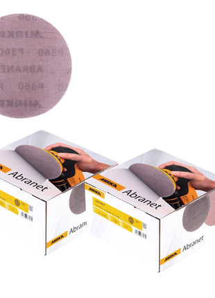 Mirka ABRANET Bandes abrasives 150mm, P360 - 100 pcs. (2x 5424105037)