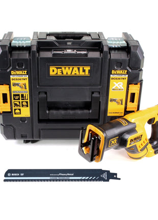 DeWalt DCS 367 NT Akku Reciprosäge Säbelsäge 18V Brushless Solo + Säbelsägeblatt S1155CHM + TSTAK - ohne Akku, ohne Ladegerät