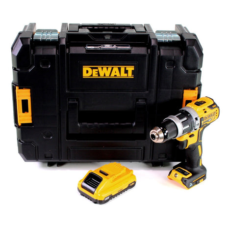 Perceuse à percussion sans fil Dewalt DCD 797 NT 18V sans balais + 1x batterie 3,0Ah + TSTAK - sans chargeur