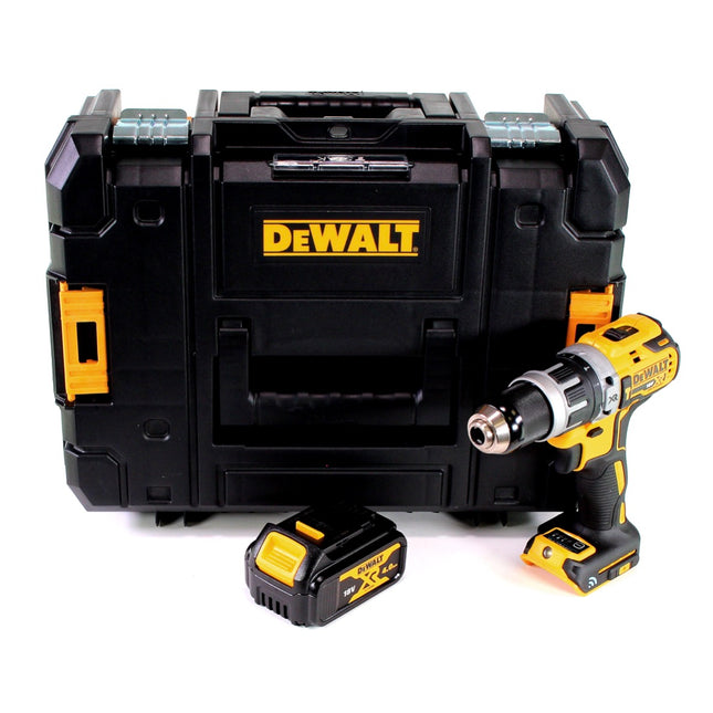 Dewalt DCD 797 NT Akku Schlagbohrschrauber 18V Brushless + 1x Akku 4,0Ah + TSTAK - ohne Ladegerät