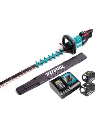 Makita DUH 751 RT Akku Heckenschere 18V 75 cm Brushless + 2x Akku 5,0Ah + Ladegerät