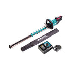 Makita DUH 751 RG1 Akku Heckenschere 18V 75 cm Brushless + 1x Akku 6,0Ah + Ladegerät