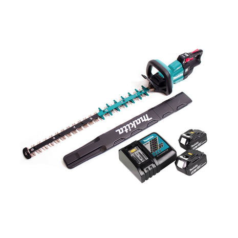 Makita DUH 751 RG cortasetos a batería 18V 75 cm sin escobillas + 2x batería 6.0Ah + cargador