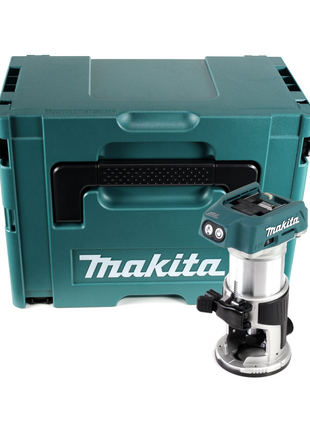 Makita DRT 50 ZJ Fraiseuse multifonction sans fil 18 V brushless + Insert + Coffret Makpac