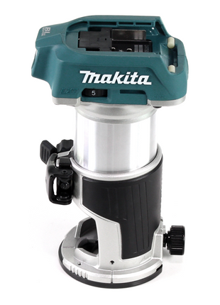 Makita DRT 50 ZJ Fraiseuse multifonction sans fil 18 V brushless + Insert + Coffret Makpac