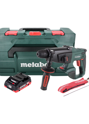 Metabo KHA 18 LTX Akku Kombihammer 18V 2,2J SDS Plus + 1x Akku 4,0 Ah + metaBOX - ohne Ladegerät