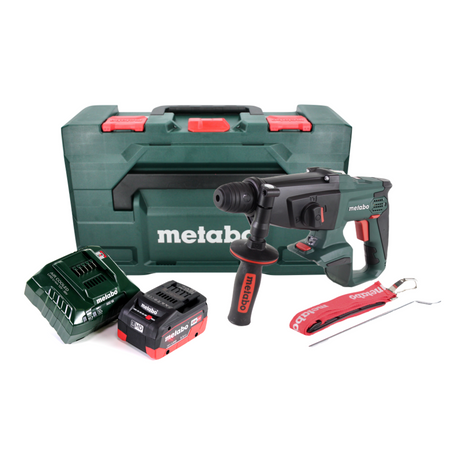 Martillo combinado a batería Metabo KHA 18 LTX 18V 2.2J SDS Plus + 1x batería 5.5 Ah + cargador + metaBOX