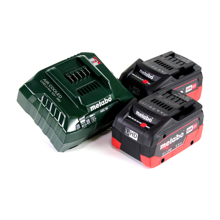 Metabo KHA 18 LTX Cordless Hammer 2.2J 18 V SDS Plus + 2x Batteries 5.5 Ah + Charger + MetaBOX Case