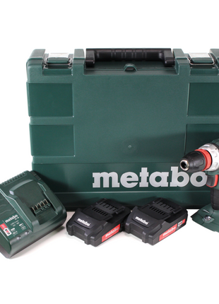 Metabo BS 18 Quick Perceuse-visseuse sans fil 18V 48Nm + 2x Batteries 2,0Ah + Chargeur + Coffret de transport ( 602217500 )