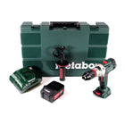 Metabo SB 18 LTX Impuls taladro percutor inalámbrico 18V 110 Nm + 1x batería 5,2 Ah + cargador + maletín