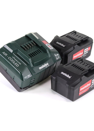 Metabo SB 18 LTX Impuls taladro percutor inalámbrico 18V 110 Nm + 2x baterías 5,2 Ah + cargador + maletín (602192680)