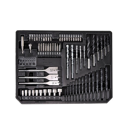 Makita DTD 171 STX4 clé à chocs sans fil 18 V 180 Nm 1/4" sans balais + 1 batterie 5,0 Ah + chargeur + jeu de 70 forets + mallette