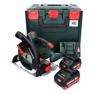 Metabo KS 18 LTX 57 Akku Handkreissäge 18 V 165 mm + 2x Akku 8,0 Ah + Ladegerät + metaBOX ( 601857810 )
