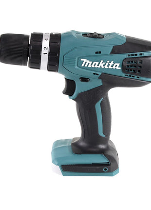 Makita HP 457 DWEJ perceuse à percussion sans fil 18V 42Nm série G + 2x batteries 1,5Ah + chargeur + insert + Makpac