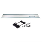 Makita Führungsschienen Adapter für Fräsen ( 194579-2 ) + Führungsschiene 1000mm ( 199140-0 )