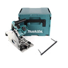 Makita DSP 600 ZJ cordless plunge-cut saw 36V (2x 18V) brushless + rip fence ( 165447-6 ) + Makpac - without battery, without charger