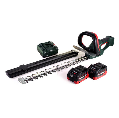 Metabo AHS 18-55 V Taille-haie sans fil 18V - 53cm + 2x Batteries 8,0Ah + Chargeur