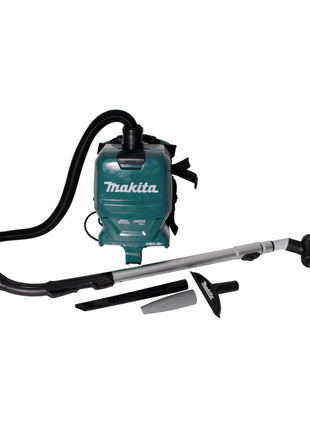 Aspirador de mochila a batería Makita DVC 261 MX15 36V (2x 18V) 2L sin escobillas + 2x batería 4.0Ah - sin cargador