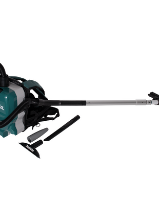 Makita DVC 261 MX15 Akku Rucksackstaubsauger 36V (2x 18V) 2L Brushless + 2x Akku 4,0Ah - ohne Ladegerät