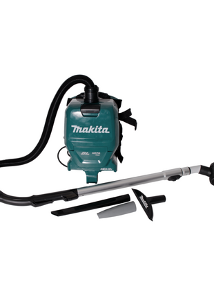 Makita DVC 261 PTX15 aspirador de mochila a batería 36V (2x 18V) 2L sin escobillas + 2x batería 5.0Ah + cargador