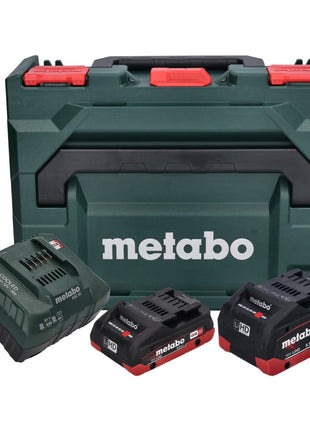 Metabo Basis Set LIHD 18 V Li-Ion Akku CAS System + 1x Akku 4,0 Ah + 1x Akku 5,5 Ah + Ladegerät + metaBOX ( 685136000 ) - Toolbrothers