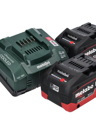 Metabo SSW 18 LTX 300 BL Visseuse à chocs sans fil 300Nm 1/2" Brushless 18V + 2x Batteries 8,0Ah + Chargeur + Coffret (602395840)