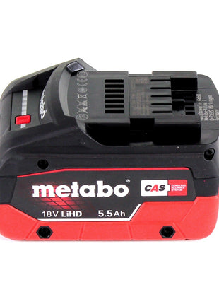 Set básico Metabo LIHD + 3x batería 5,5 Ah + cargador + Metaloc (685169520)