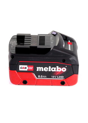 Kit de base Metabo LIHD + 3x batterie 8,0 Ah + 1x chargeur + Metaloc